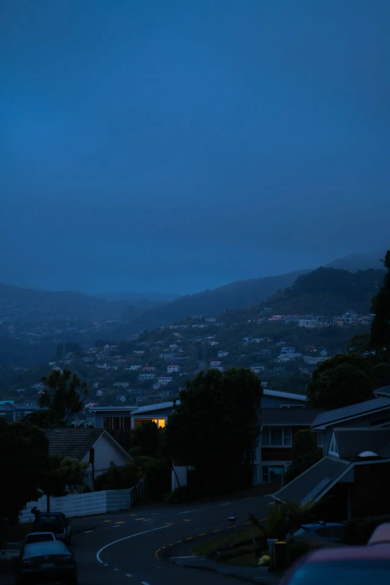 Cityscape 1 An early morning suburban cityscape