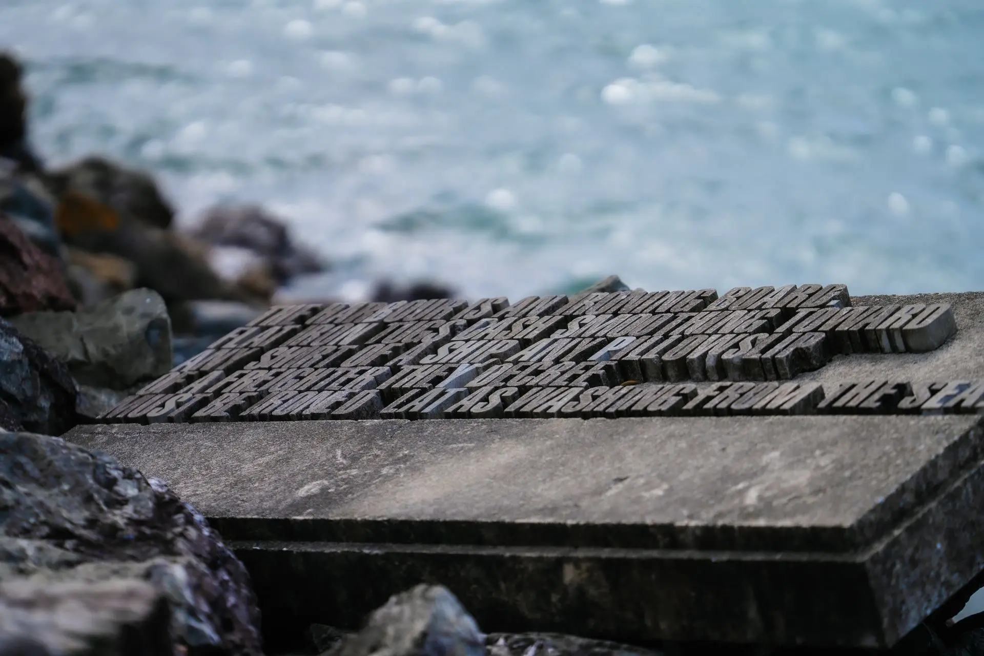 Sea Speak A rundown art installation about the sea.