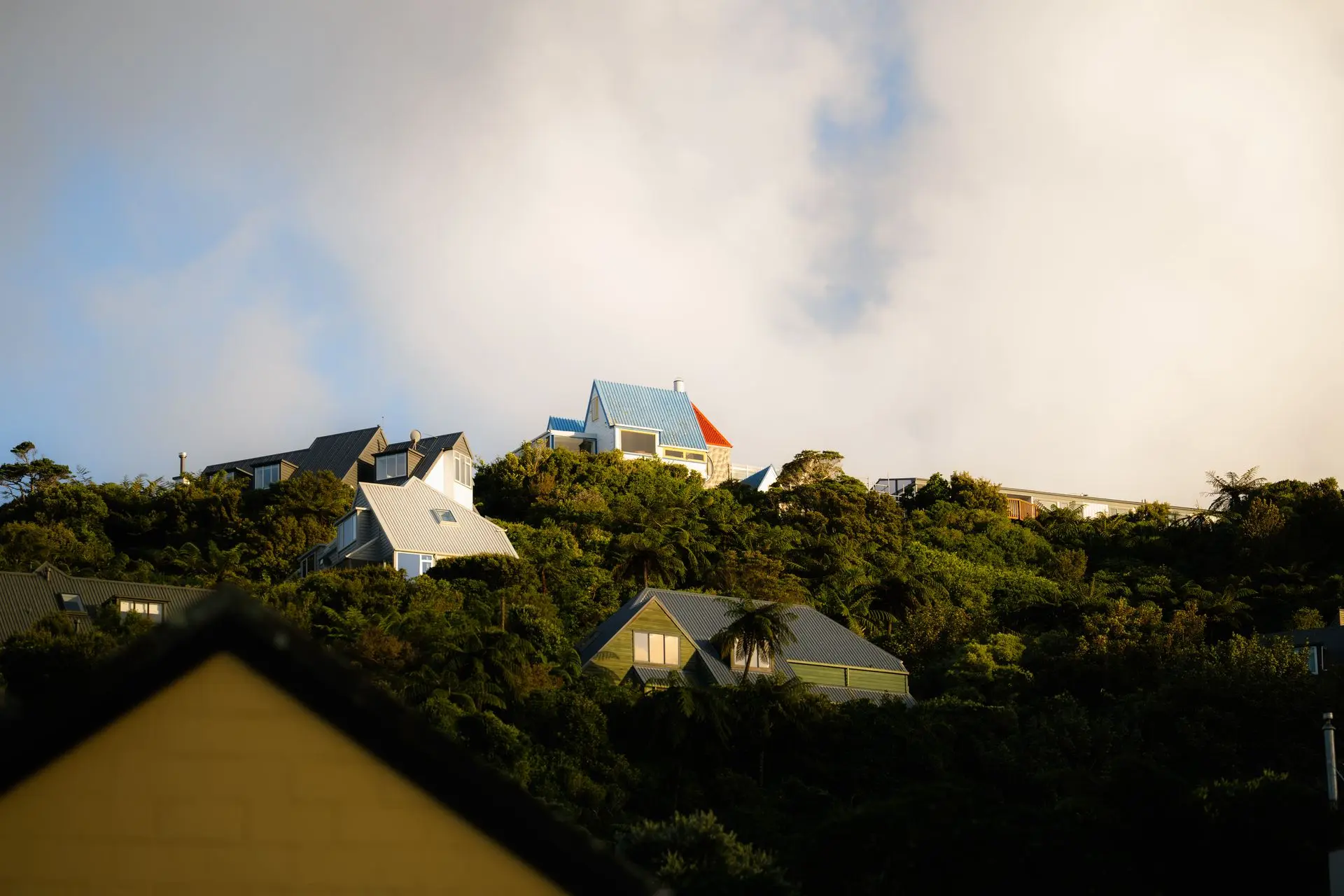 Shop Houses on a hill